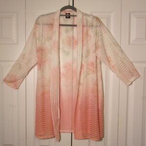 CAL STYLE Lightweight Summer Cardigan Size Medium